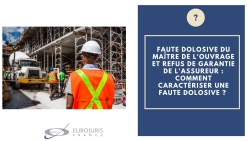 Construction et faute dolosive